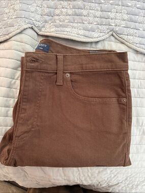 Men’s straight brown pants 32x34